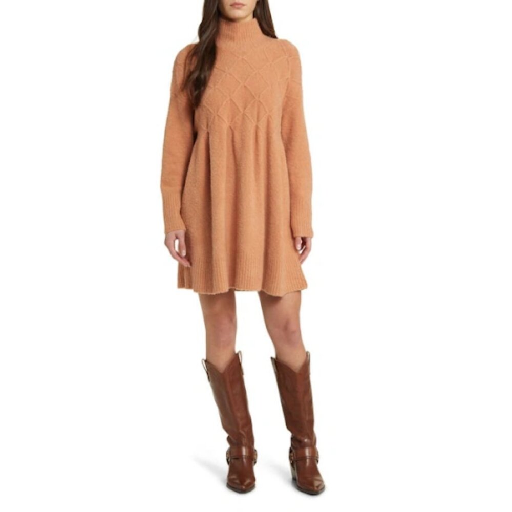 Free People Sweater Mini Dress